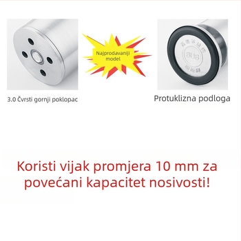 Noge namještaja od nehrđajućeg čelika 304, debele noge za sofu i ormariće, podesive noge