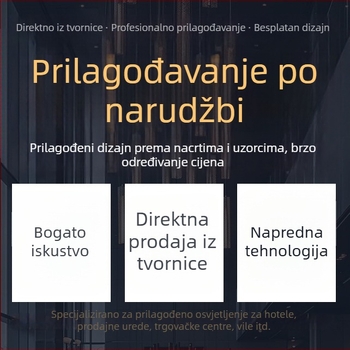 Zidna svjetiljka s kristalnim sjenilom, nordijski stil, 220V LED, pogodna za hotele, hodnike i spavaće sobe.