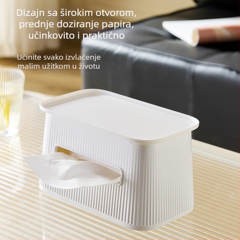 Višestruka kutija za salvete u stilu laganog luksuza — za kuću, dnevni boravak, stol za kavu, spavaću sobu i ured