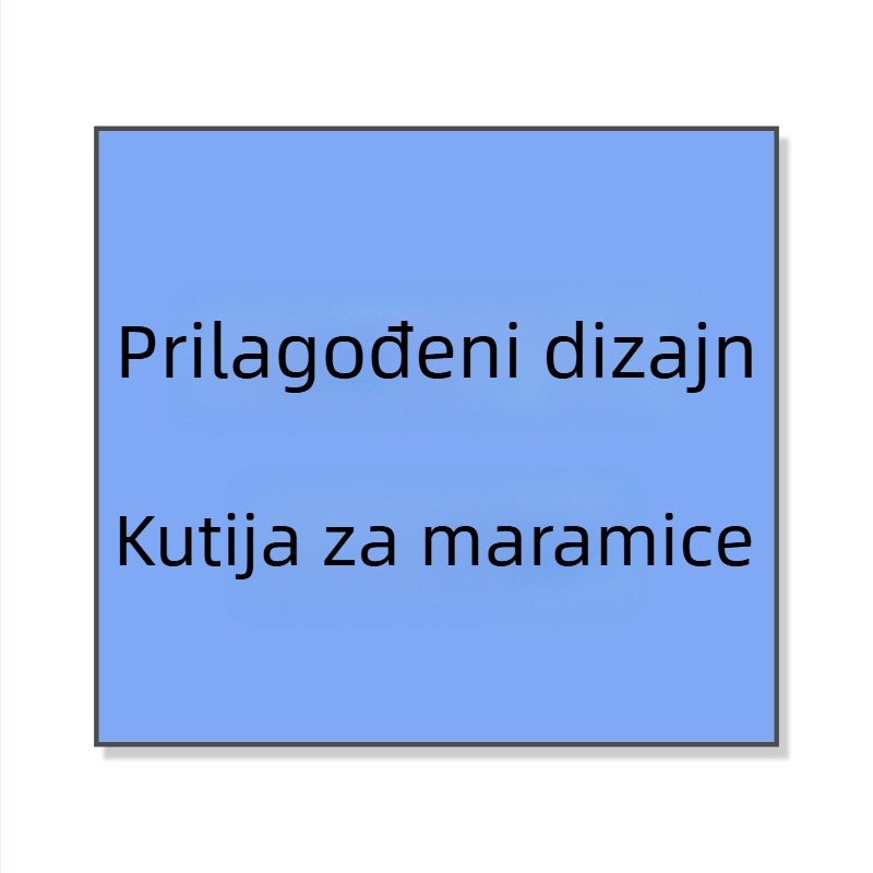 Akrilna kutija za maramice u nordijskom stilu, otporna na kidanje, za dom, dnevni boravak, spavaću sobu i kuhinju