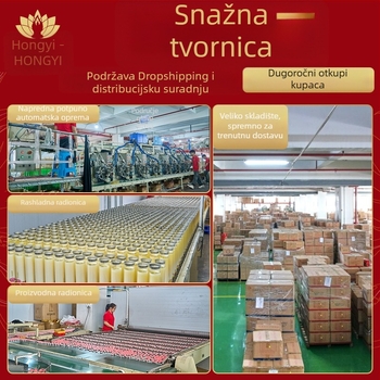 Hongyi svijeće od sojinog voska – set od 100 bezdimnih aromatskih svijeća, cilindričnog oblika, za Budhu, 4-satno sagorijevanje