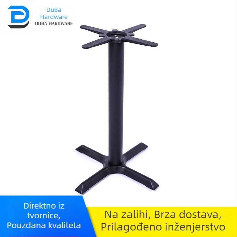 Metalne noge stola u križnom obliku za blagovaonski stol