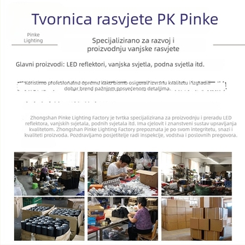 Solarna vanjska zidna svjetiljka, LED IP65 vodootporna, europski vila stil, rasvjeta dvorišta i ulaza