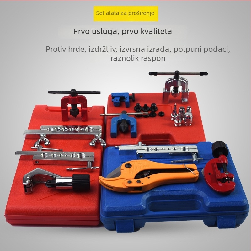Set ekspanzije bakrenih cijevi, 10 komada, za kućnu upotrebu