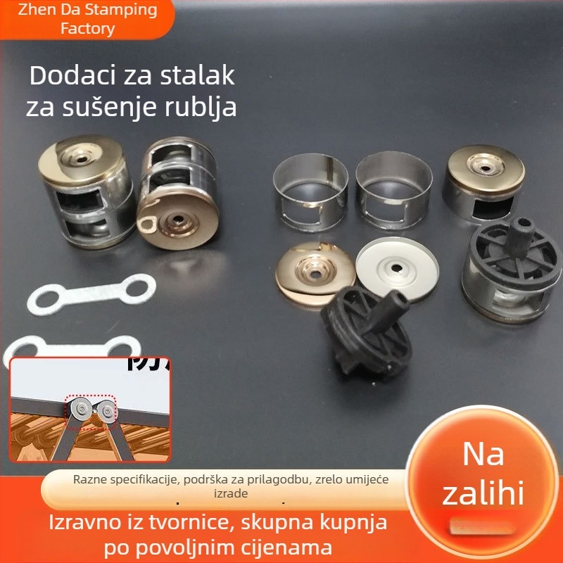 Nehrđajući čelik spojni dio za sklopivu sušilicu za odjeću