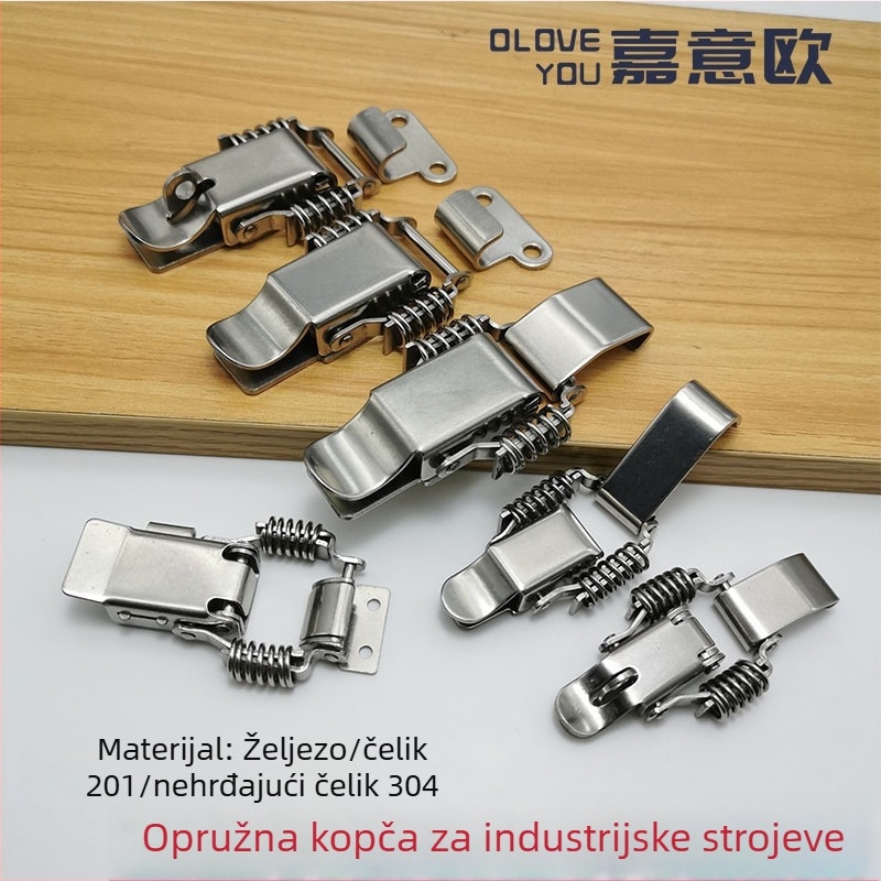 Pružinska kopča od 304 nehrđajućeg čelika, univerzalna primjena, model J018A