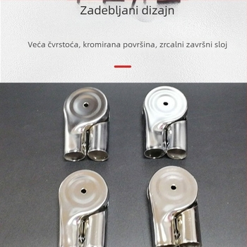 Zhenda Željezni završni dio za spojni osovinu krilnog tipa sušilice za odjeću