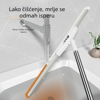 Proširiva silikonska škrabica i metla za kupaonicu