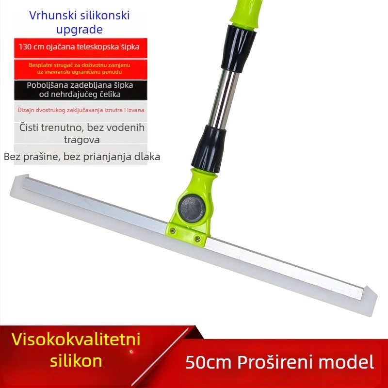 Silikonasti mop za vodu za pod, kupaonicu i kućnu upotrebu