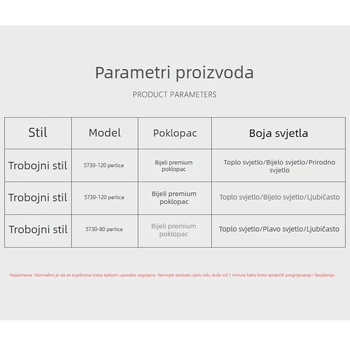 Ljubičasta LED traka, kućna upotreba, trobojna promjena boja, vodootporna, 220V dekorativna traka za rasvjetu za dnevni boravak i vanjsku upotrebu