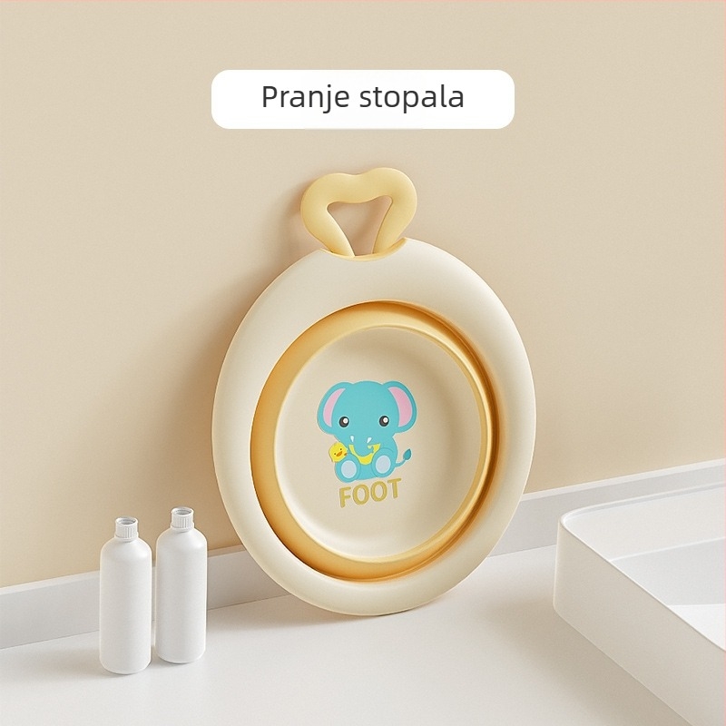 Sklopiva dječja umivaonica za lice, plastična