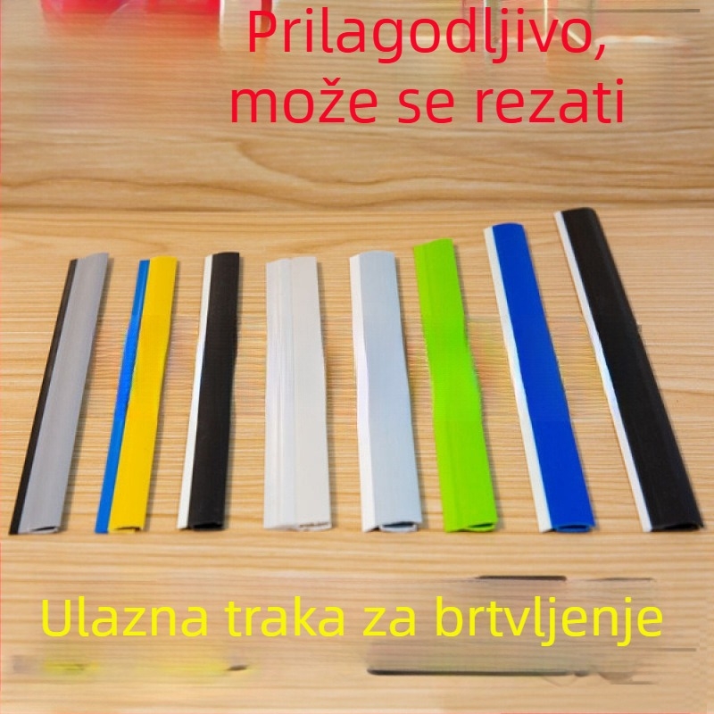 Set dodataka za rub prašnjavog koša s plastičnim scraperom i mekanom trakom