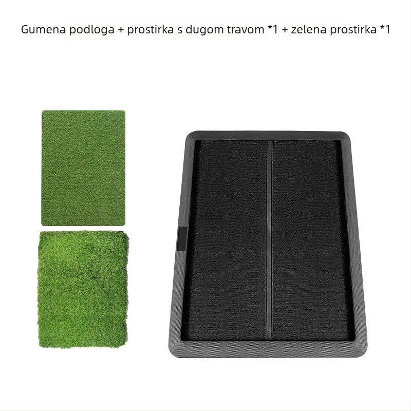 Golf tepih za udarce s baršunastom površinom i praćenjem putanje udarca
