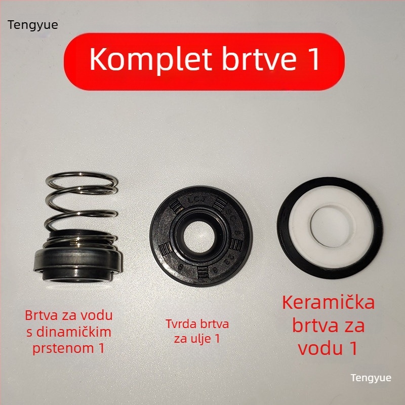 Set brtvila za DC potopnu pumpu s keramičkim brtvama za elektromotore vozila, 12V/48V/60V