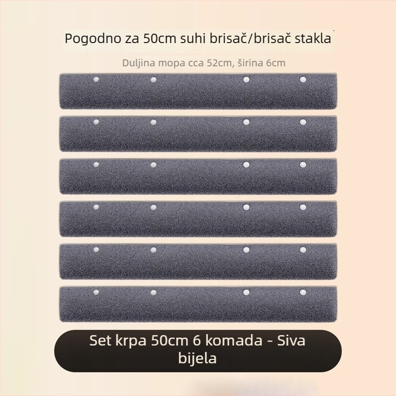 Čarobni silikonski mop s dvostrukim glavama – za pod, brisanje i struganje, sve-u-jednom alatu za čišćenje