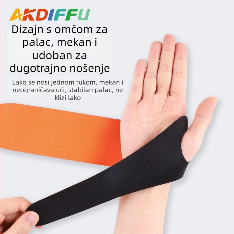 Tanko Lycra zaštitnik zgloba za badminton i trening s bućicama, dvostrano prilagodljiv
