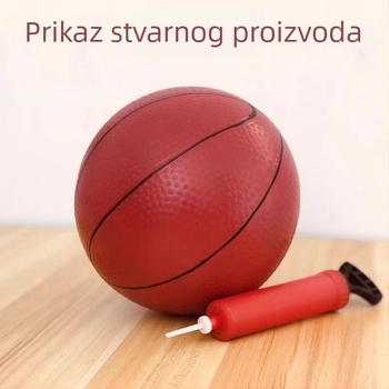 Napuhiva mini košarka lopta za djecu, elastična, pogodna za vrtić, uzrast 3–6 godina