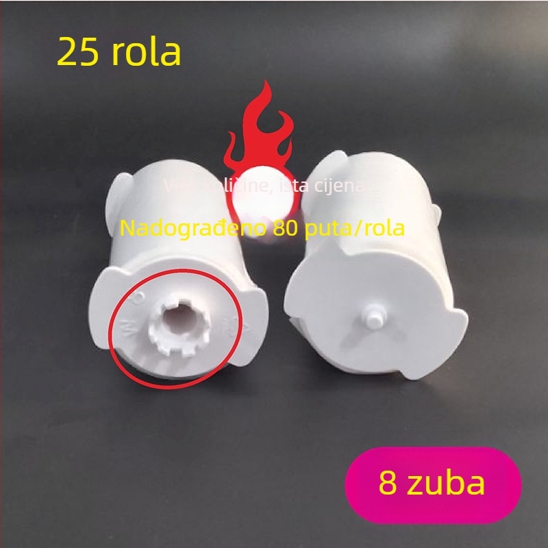 Pametno automatsko zamjena poklopca toaleta s jednokratnom okretajućom podlogom i plastičnim zaštitnim poklopcem