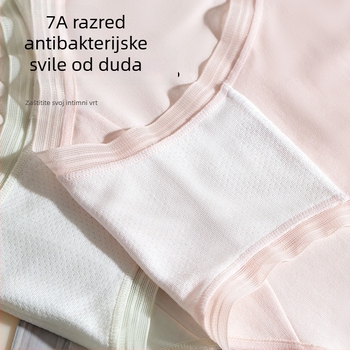 40s Modal ženske gaćice – nježne uz kožu, prozračne, visoke elastičnosti, antibakterijske, podstava od Mulberry Silk