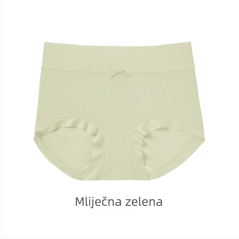 Modal gaćice s visokim strukom za žene, velika veličina, antibakterijske, visoka elastičnost, ugodne koži, tanke, podizanje stražnjice