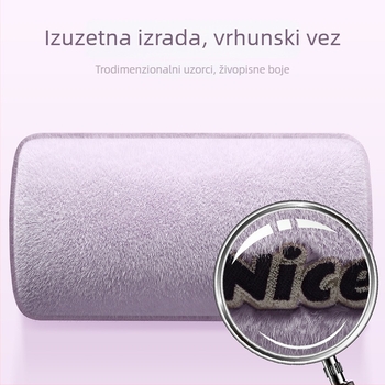 Velika boca za vruću vodu prema nacionalnom standardu, punjiva plišana, produžena, otporna na eksplozije, električni grijač za ruke, topli pokrivač