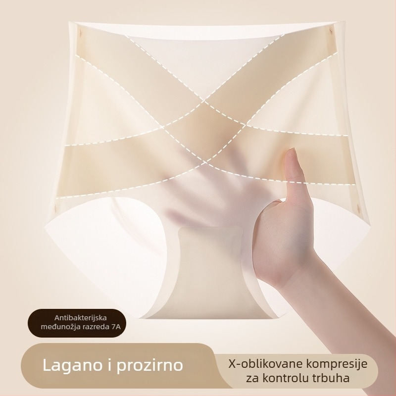 X ledeni Bandage shapewear za žene – visoki struk, podizanje stražnjice i stomaka, prozračni tanak materijal