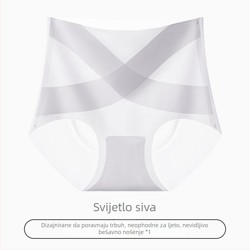 X ledeni Bandage shapewear za žene – visoki struk, podizanje stražnjice i stomaka, prozračni tanak materijal