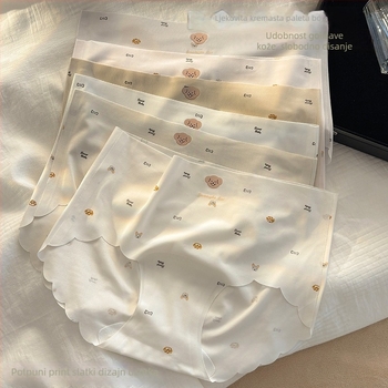 10A ultra-tanke Ice Silk gaćice za djevojčice, srednji struk, brzo sušeće, s printsom psa