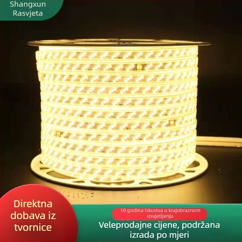 Vanjska RGB LED traka za ambijentalno osvjetljenje, vodootporna, samoljepljiva.