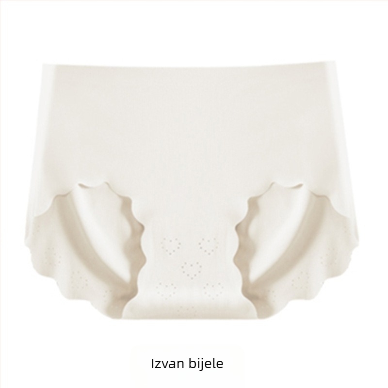 Ženske gaćice Ice Silk, srednji pojas, prozračne, s pamukom u preponi, opuštenog kroja