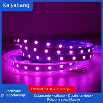 Ružičasta LED traka za fitness, bar, KTV, svadbene dvorane i rasvjeta pozadine ormara
