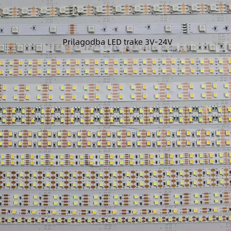 2835 LED traka, 5V, 30–120 LED, rasvjeta za rukotvorine i dekoracije