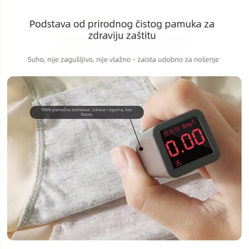 Ženske gaćice od ice silk, osjećaj golotnog tijela, prozračne, visok struk, pamuk kljun, antibakterijske zaštite