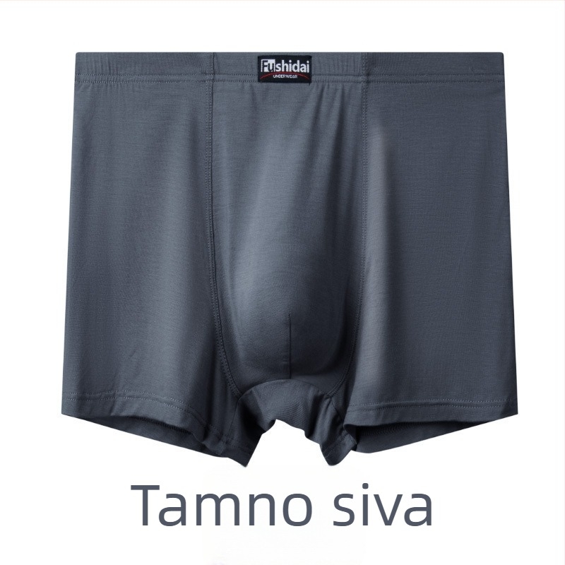 Muške gaćice plus veličine, visok pojas, udoban kroj, modalni materijal