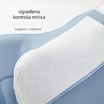 Muške bokserice od ledenog satena, prozračne, antibakterijske, srednjeg pojasa