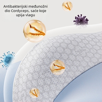 Ice Silk muške bokserice, 10A antibakterijski Cordyceps, termoregulacijske, ultra-tanke ljetne bokserice