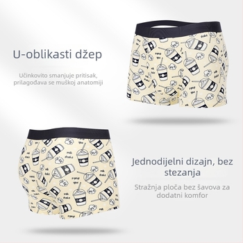 60-count Modal muške bokserice, prozračne s voćnim uzorkom
