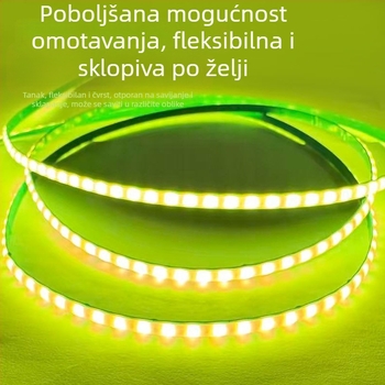 COB LED traka ultra uska, 5V, 5 mm RGB promjenjive boje, ambijentalno osvjetljenje unutrašnjosti automobila