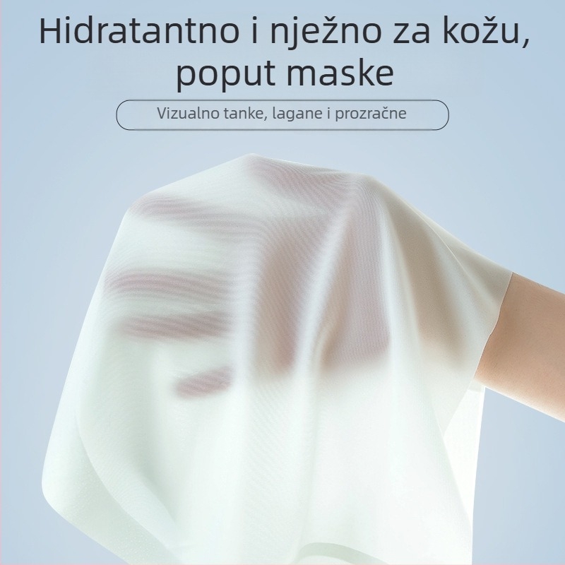7A antibakterijske ženske gaćice s pamukom u preponama, osjećaj golog tijela, lagani prozračni Ice Silk materijal, visokog struka