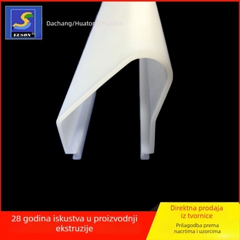 Prilagođeni ekstrudirani PMMA mat LED sjenilo za kuhinju i kupaonu