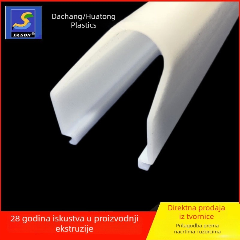 Prilagođeni ekstrudirani PMMA mat LED sjenilo za kuhinju i kupaonu