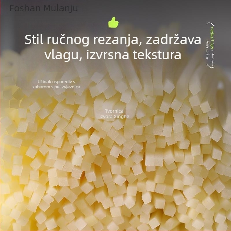 XINGHE Višestruki rezač za krumpire: julienne, ribanje, rezač za ploške, sa silikonskom pločom