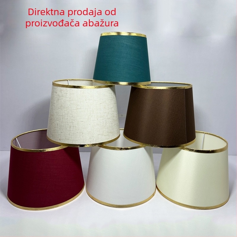 Minimalističko sjenilo za lampu E27, ručno izrađeno plisirano platno, za stolnu i podnu lampu