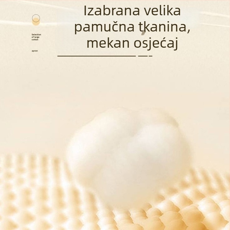 Nova japanskog stila bezrukavna kuhinjska pregača, vodootporna poliester-pamučna smjesa, boje: đumbiro žuta, crna, svijetlozelena, tamnoplava