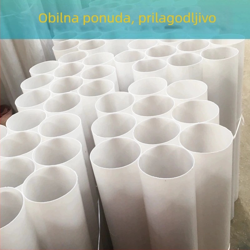 Vrtna lampa s akrilnim okruglim abažurom, bijela