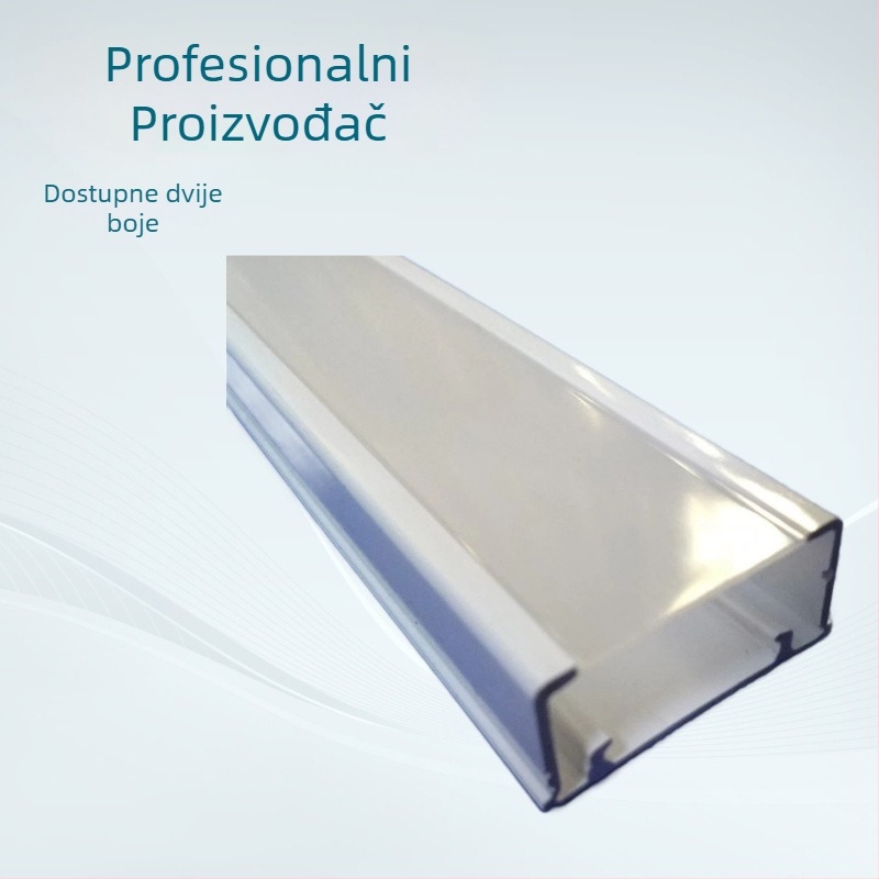 Polikarbonatni LED abažur za ručnu lampu, mliječno bijeli, proziran, dvostruko koekstrudirano