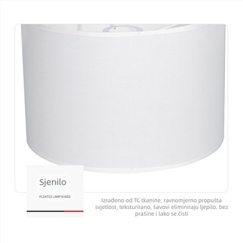 Odvojivi tekstilni abažur za podnu i stolnu lampu