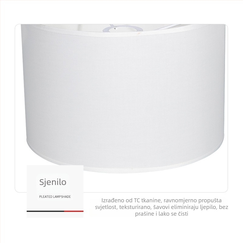 Odvojivi tekstilni abažur za podnu i stolnu lampu