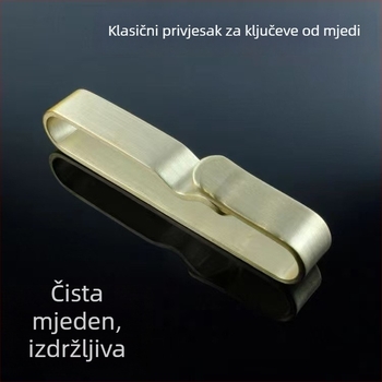 Ručni ključić od nehrđajućeg čelika s poliranim automobilskim privjeskom, nostalgičan minimalistički dizajn.
