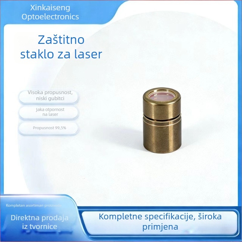 Laser zaštitna leća za prozor vlaknaste optike, otporna na prašinu MAX leća